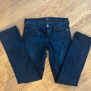 Citizen of humanity. Ava jeans size 27.  Low rise, straight leg